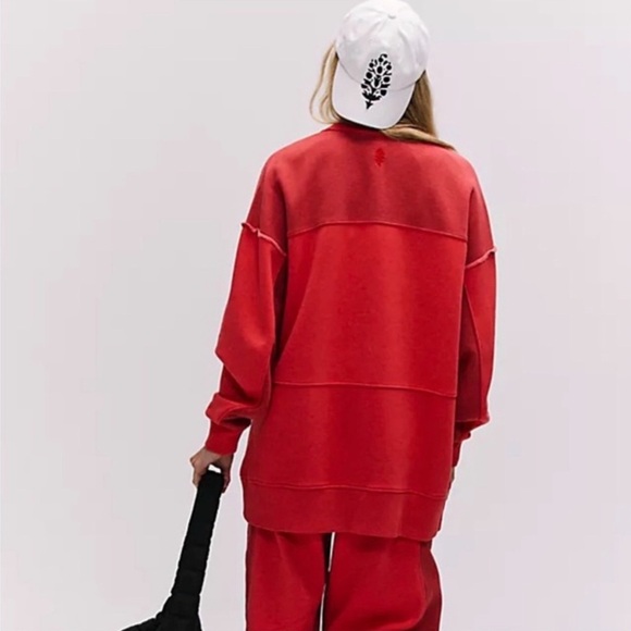 FP Movement by Free People Red Sweatshirt - Picture 3 of 9